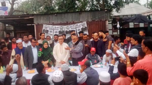 সিরাজদিখানের বালুচরে নৌকা প্রতীকের বিজয়ের লক্ষ্যে আলোচনা সভা