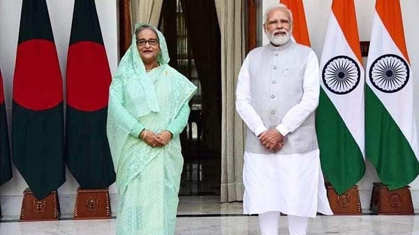 বাংলাদেশের প্রধানমন্ত্রীকে অভিনন্দন জানালেন ভারতের প্রধানমন্ত্রী শ্রী নরেন্দ্র মোদি