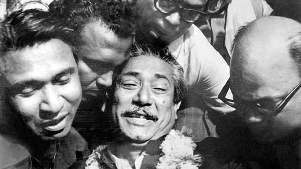 আগামীকাল বঙ্গবন্ধুর স্বদেশ প্রত্যাবর্তন দিবস