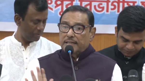 উপজেলা নির্বাচনে এমপি’রা হস্তক্ষেপ করতে পারবে না : ওবায়দুল কাদের