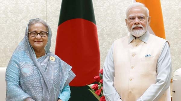 ঈদ শুভেচ্ছা জানিয়ে শেখ হাসিনাকে ভারতের প্রধানমন্ত্রী শ্রী নরেন্দ্র মোদি’র চিঠি