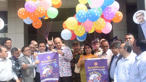তৃণমূল পর্যায়ে স্বাস্থ্য সেবা গ্রহণে উদ্বুদ্ধ করতে পারলেই বিশ্ব স্বাস্থ্য দিবসের আহ্বান স্বার্থক : ডা: সামন্ত লাল