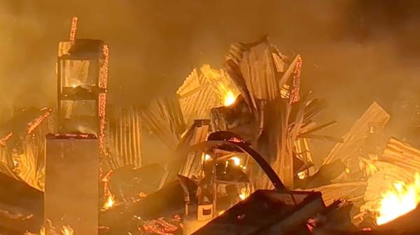 খাগড়াছড়িতে আগুনে পুড়েছে ২৯টি দোকান