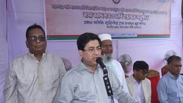 সকল কর্মচারীর জন্য আবাসনের উদ্যোগ নেওয়া হচ্ছে : মেয়র তাপস
