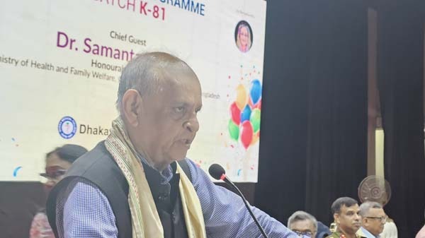 স্বাস্থ্যসেবাকে আরো উন্নত পর্যায়ে নিয়ে যেতে চাই : স্বাস্থ্য মন্ত্রী