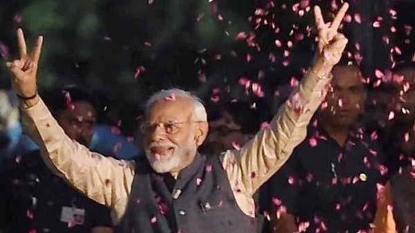 টানা তৃতীয় বারের মতো ভারতের প্রধানমন্ত্রী শ্রী নরেন্দ্র মোদি