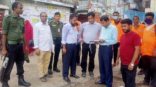 জরিমানা দিতে অস্বীকার করায় ১ ব্যক্তিকে ঢাদসিক'র ১০ দিনের কারাদণ্ড