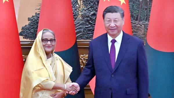 বাংলাদেশের উন্নয়নে চীনের সমর্থন অব্যাহত রাখার আশ্বাস দিলেন শি জিনপিং