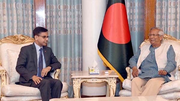বন্যা মোকাবিলায় বাংলাদেশ ও ভারতের মধ্যে উচ্চতর কমিটি করার প্রস্তাব ড. ইউনূসের