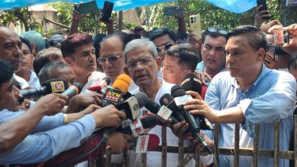 বিপদে ঐক্যবদ্ধ থাকার আহবান মির্জা ফখরুলের