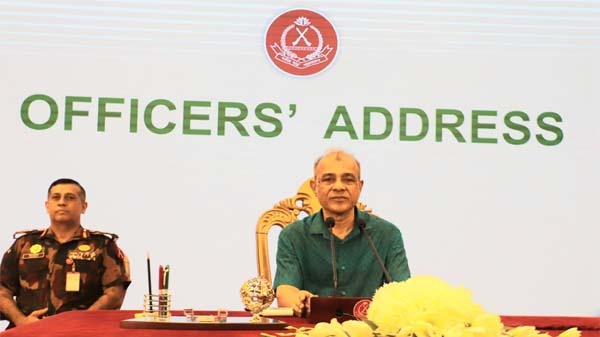 সীমান্ত সুরক্ষা ও চোরাচালান প্রতিরোধ বিজিবি'র মূল দায়িত্ব : স্বরাষ্ট্র উপদেষ্টা