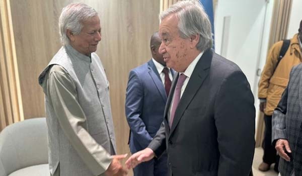 জলবায়ু সংকট মোকাবেলায় চাই নতুন এক বৈশ্বিক অর্থনৈতিক কাঠামো : প্রধান উপদেষ্টা