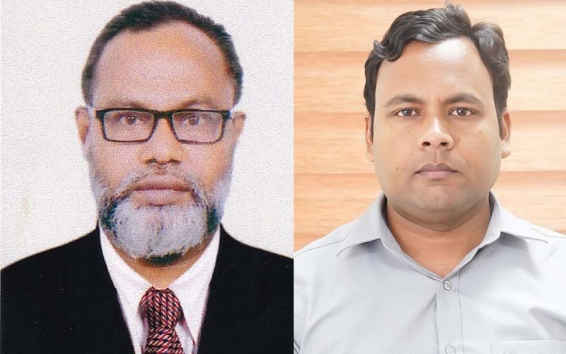 বিসিএস ইনফরমেশন এসোসিয়েশনের নবনির্বাচিত সভাপতি শামসুদ্দিন ও মহাসচিব মামুন