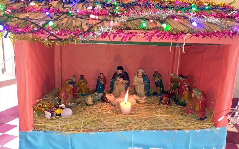 বড়দিনকে ঘিরে রাঙ্গামাটি খ্রিস্টান পল্লীতে উৎসবের আমেজ