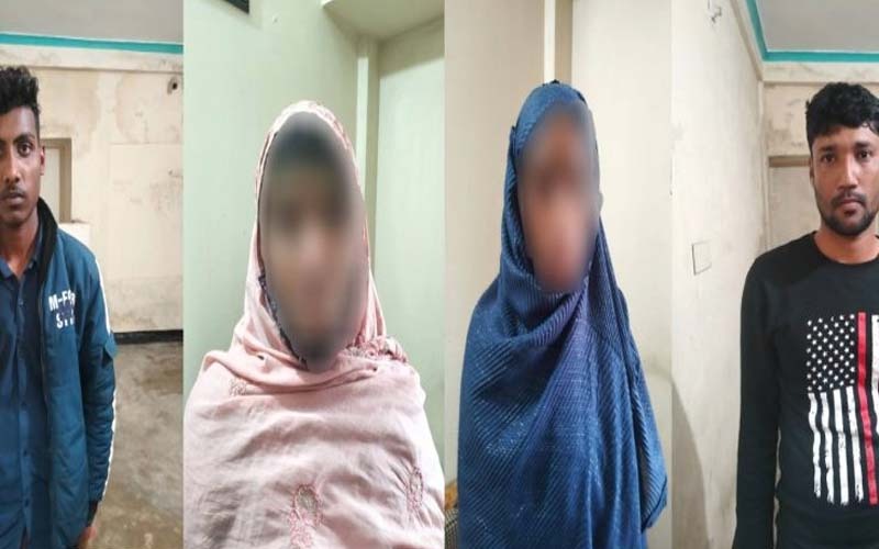 সিলেটে আবাসিক হোটেল থেকে ৪ নারী-পুরুষ গ্রেফতার