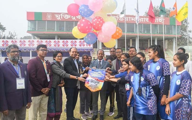 রাজশাহীতে আন্তঃজেলা এ্যাথলেটিকস প্রতিযোগিতা অনুষ্ঠিত
