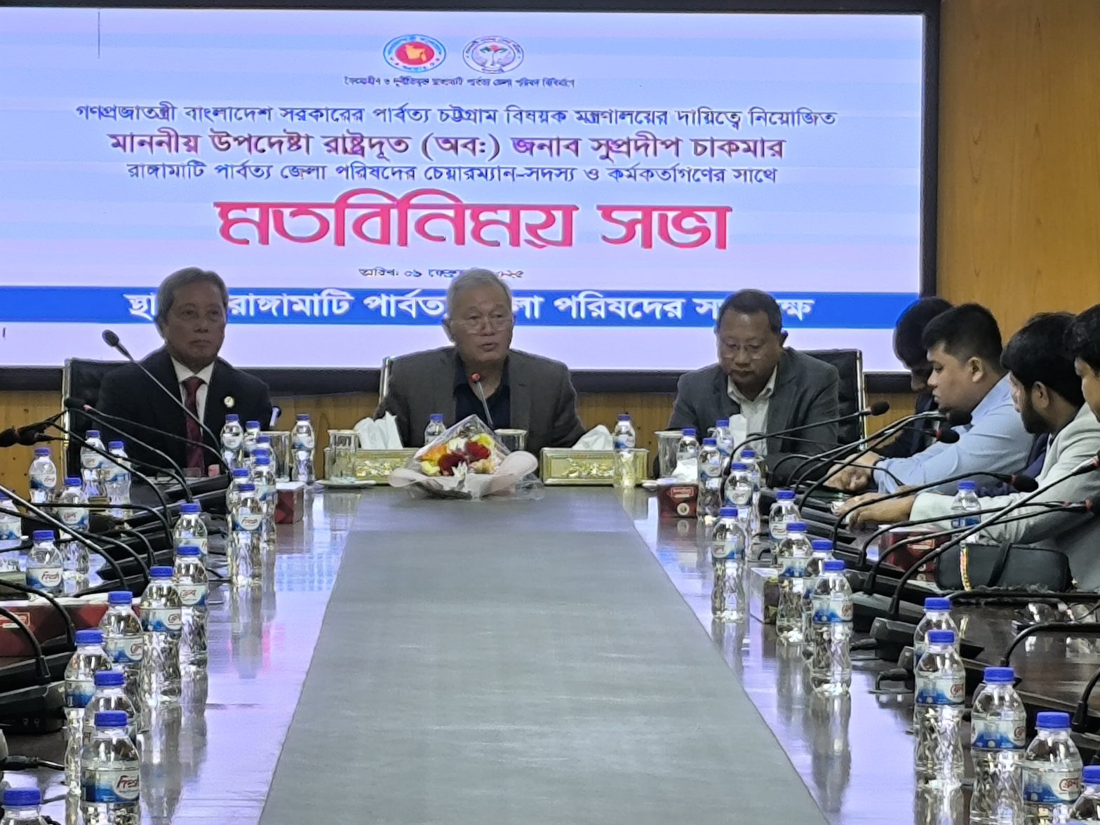 যোগাযোগ, কোয়ালিটি শিক্ষা ও কৃষির উন্নয়নই পার্বত্য অঞ্চলের উন্নয়ন : পার্বত্য উপদেষ্টা